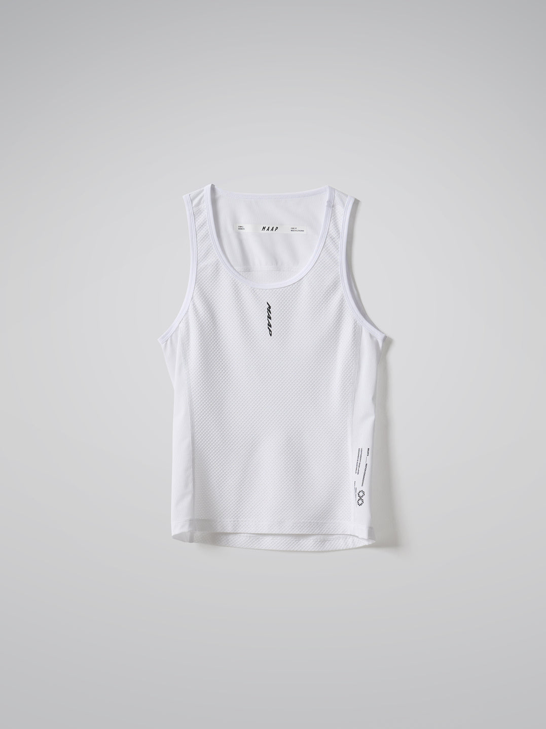 Women's Team Mesh Base Layer - White