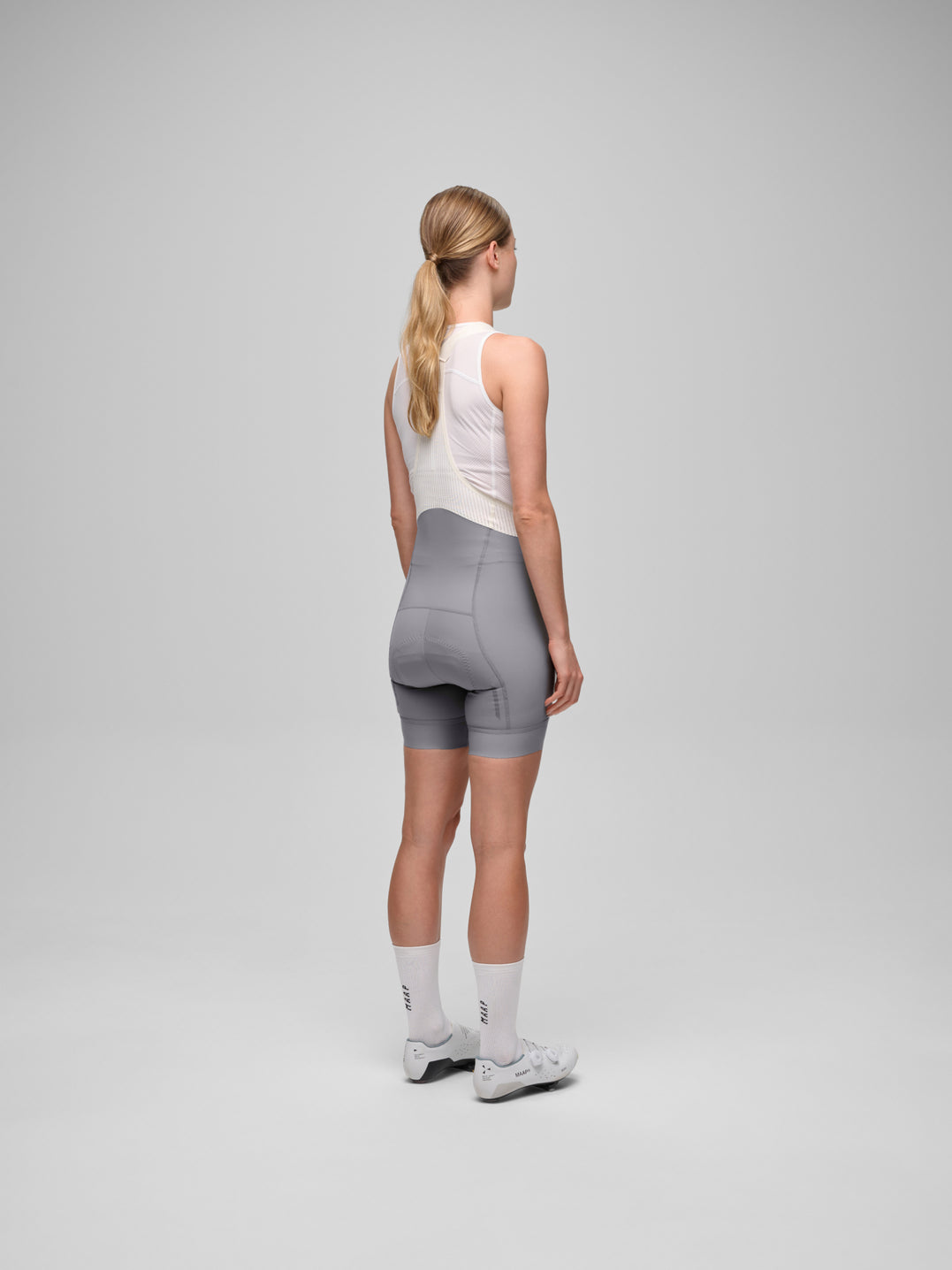 Women's Short Team Bib Evo - Titanium