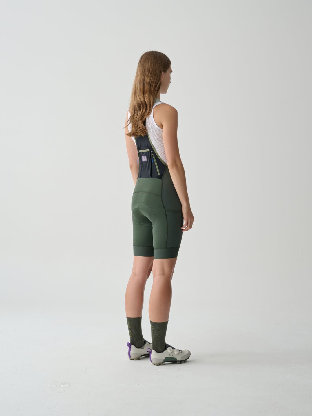 Women's Alt_Road Cargo Bib 2.0 - Deep Forest