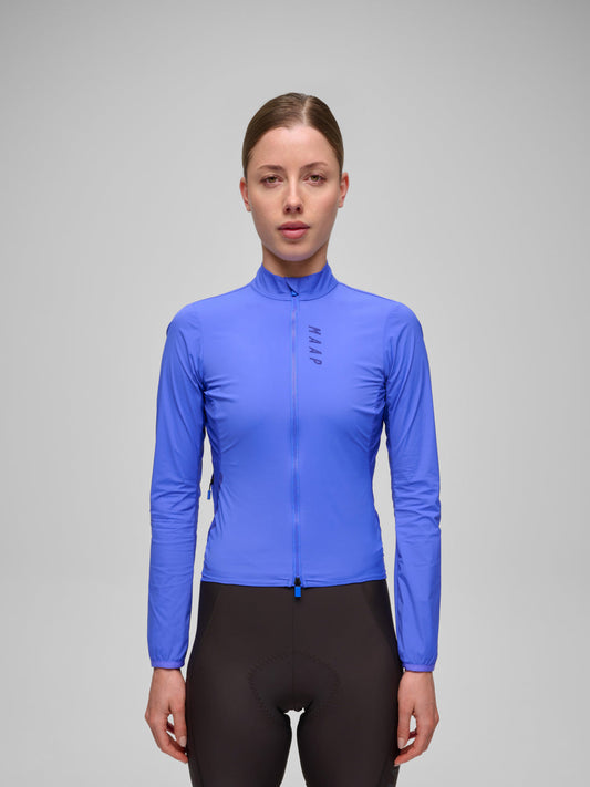 Women's Team Flow Jacket - AMPARO BLUE