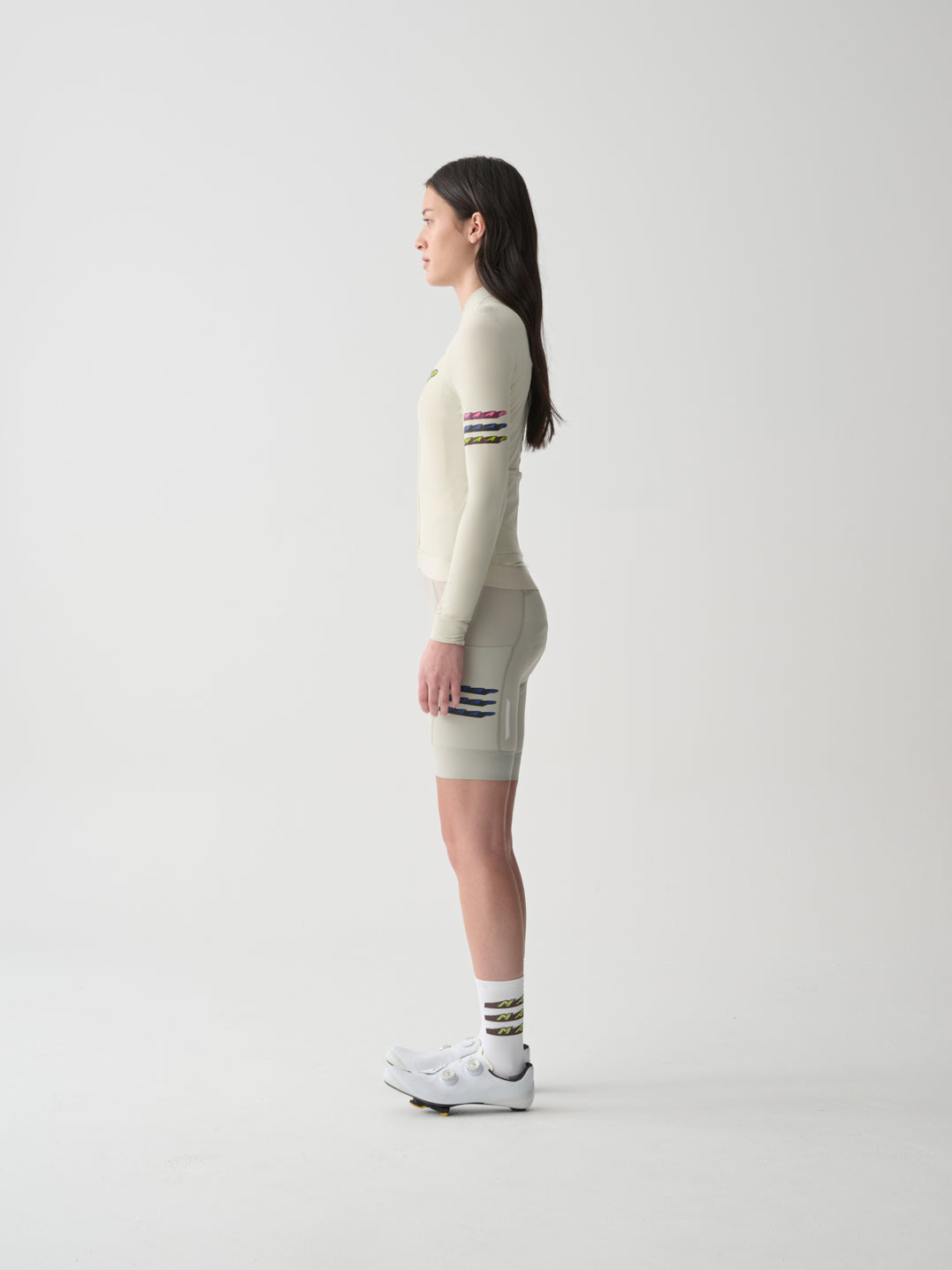 Women's Evade X Thermal LS Jersey 2.0 - Fog