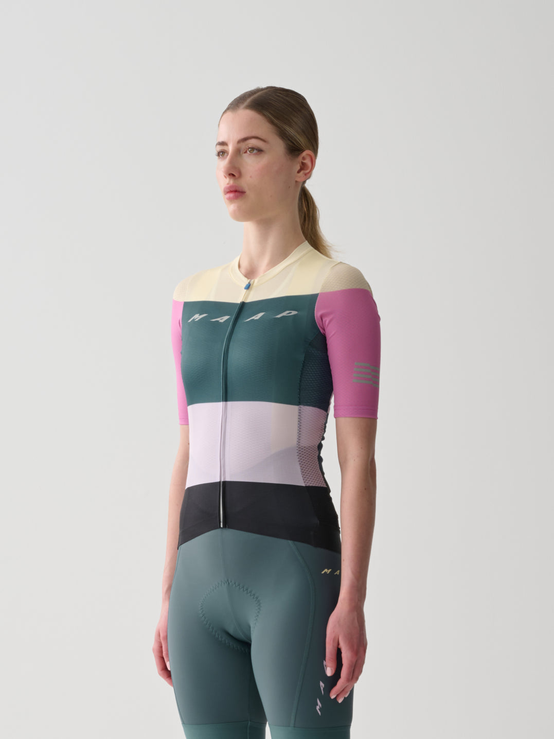 Women's Level Pro Air Jersey 2.0 - Deep Teal Mix