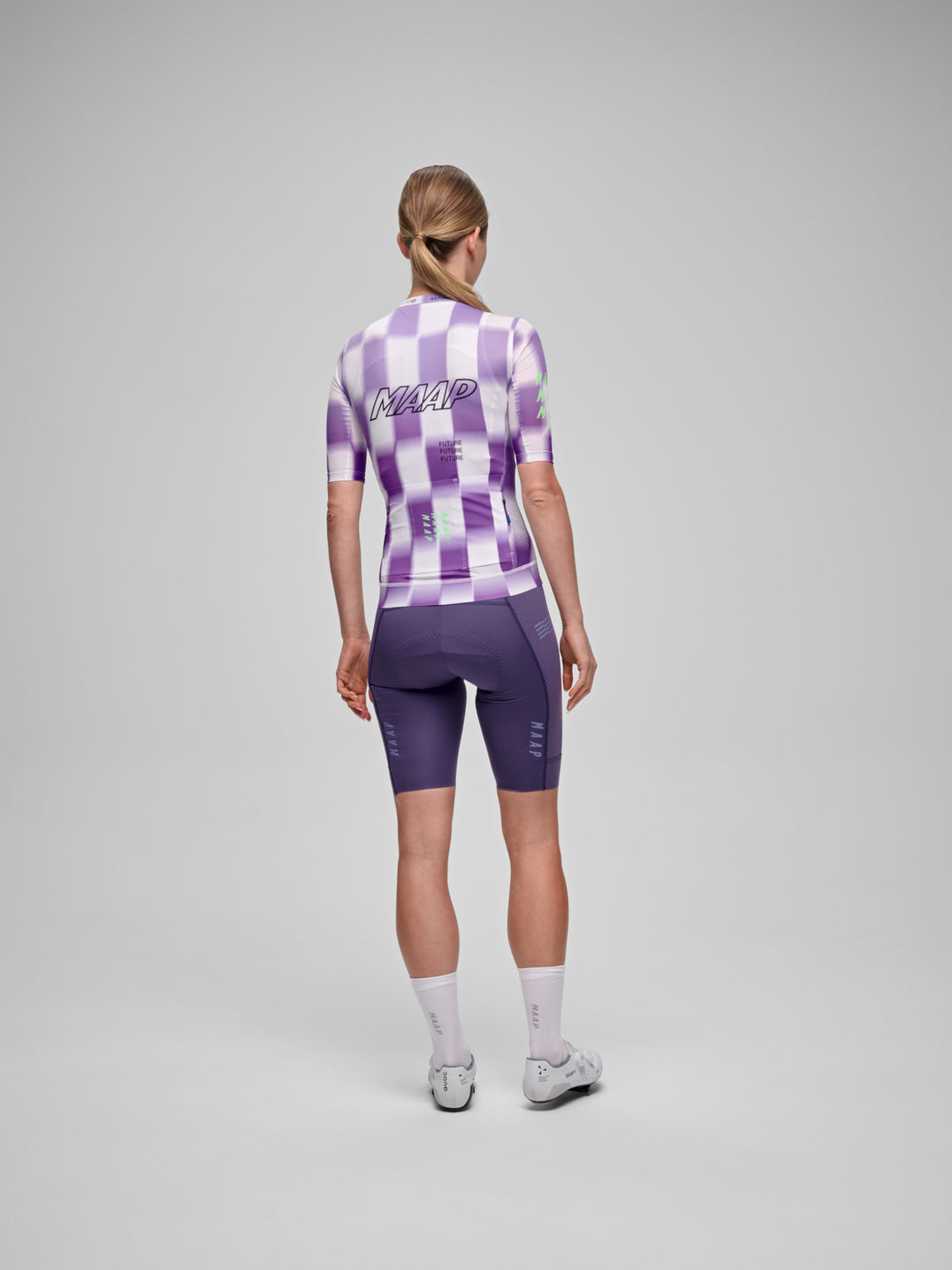 Women's Life Time Grand Prix Pro Air Jersey 3.0 - Violet/White