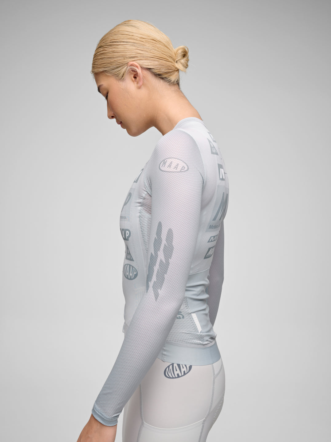Women's Drome Pro Air LS Jersey 3.0 - Ice Gray