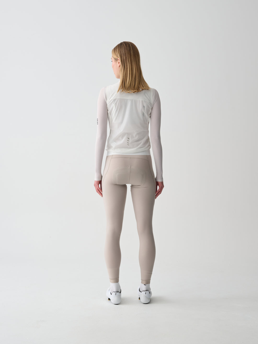 Women's Team Flow Vest - Optic White