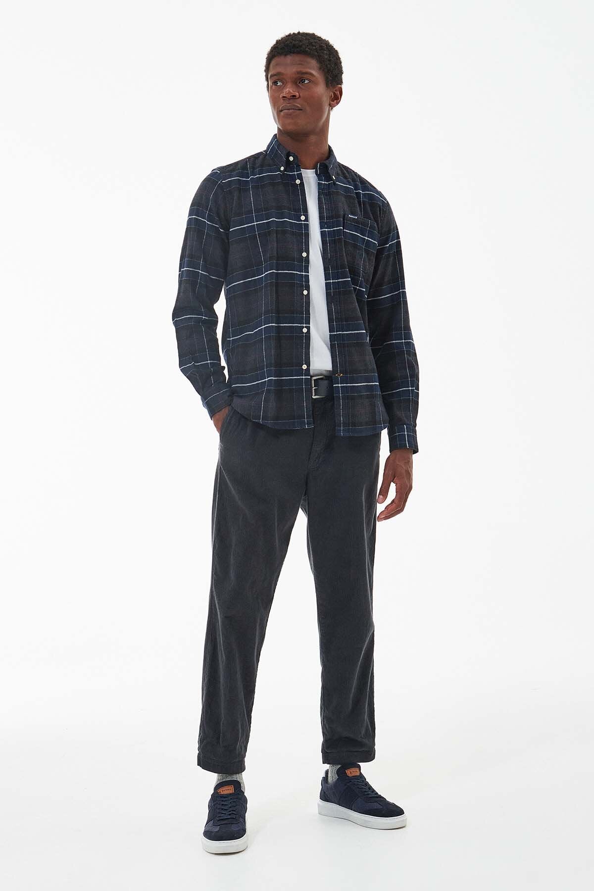 Kyeloch Tailored Fit Shirt - BLACK SLATE