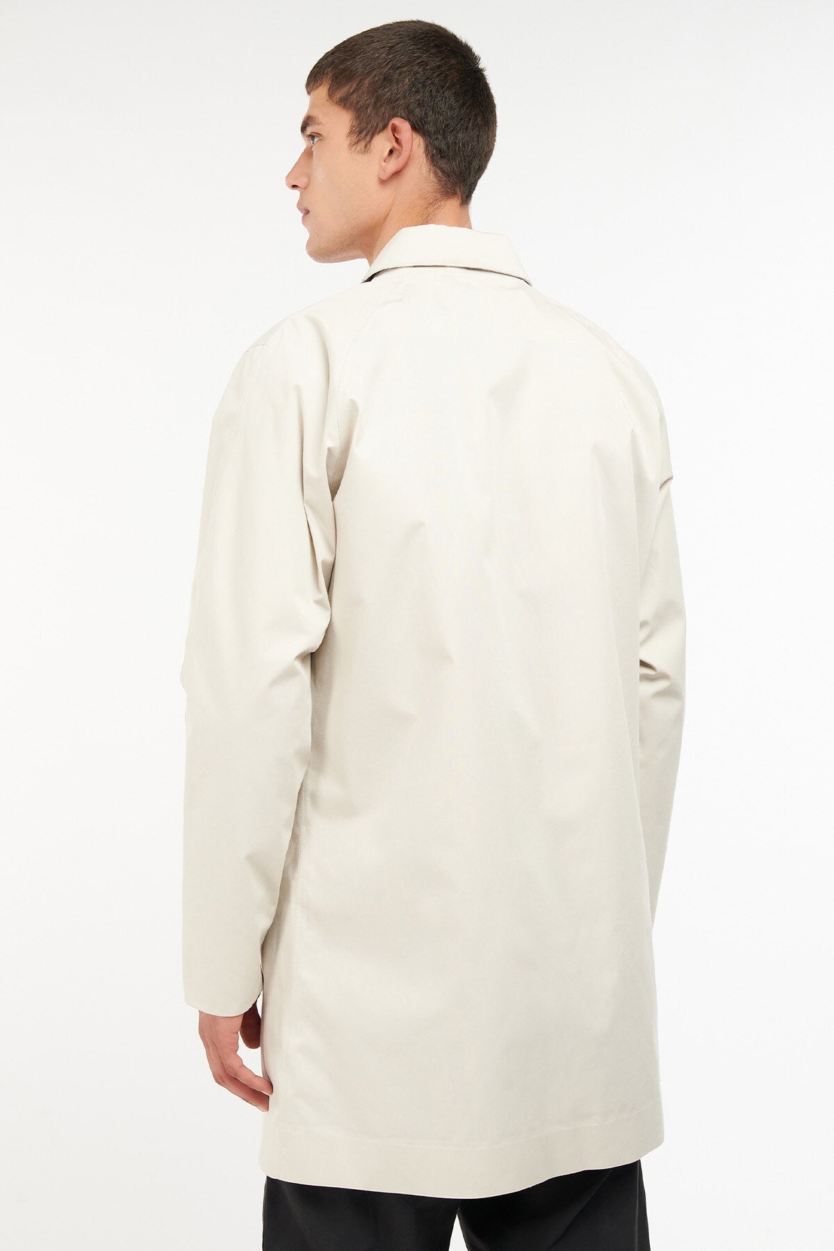 Rokig Lightweight Mac Jacket - MIST AMBLE TARTAN