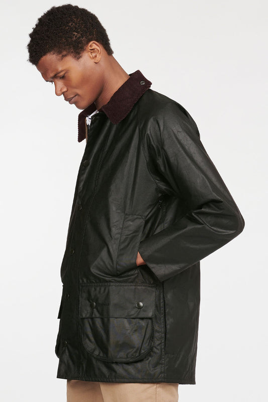 Beaufort Wax Jacket - SAGE