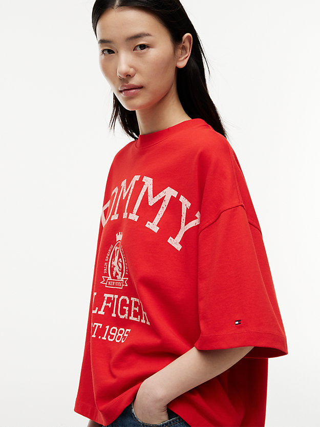 Crest Relaxed Oversized T-Shirt