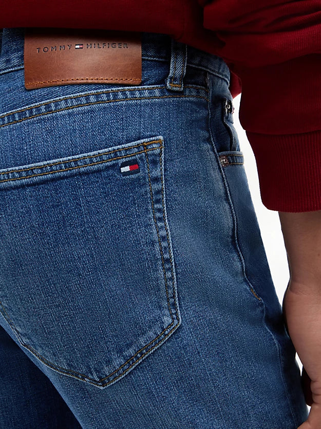 Denton Whiskered Slim Straight Leg Jeans