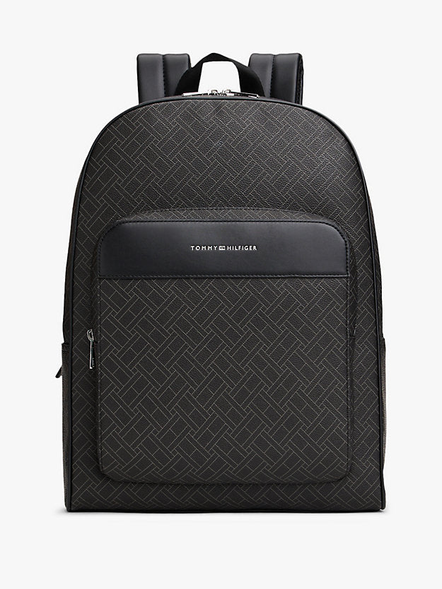 Mixed Texture Dome Backpack