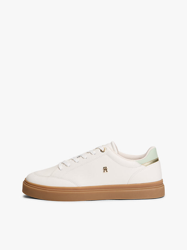 Monogram Leather Trainers