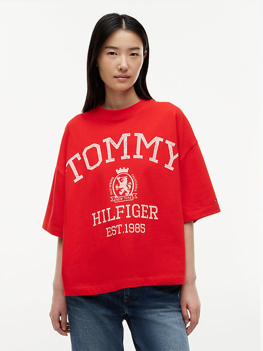 Crest Relaxed Oversized T-Shirt