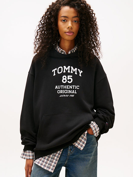 1985 Flock Logo Oversized Hoody