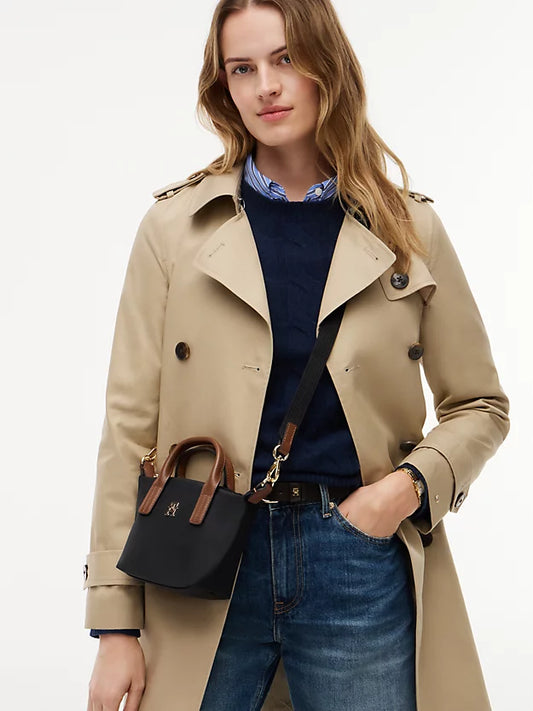 Monogram Crossbody Tote Bag