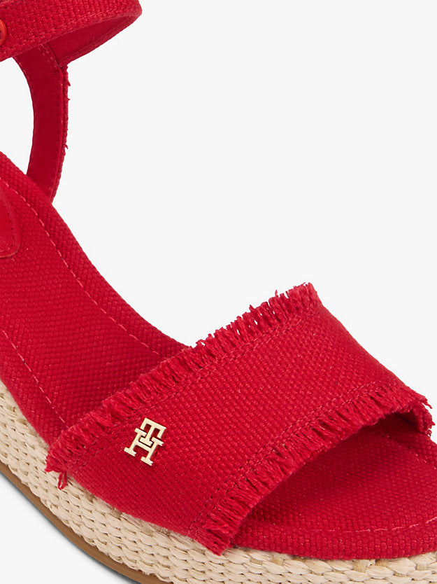 Monogram Woven Wedge Espadrilles