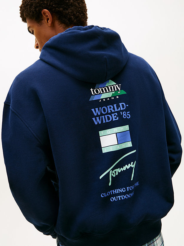 90s Back Logo Terry Hoody