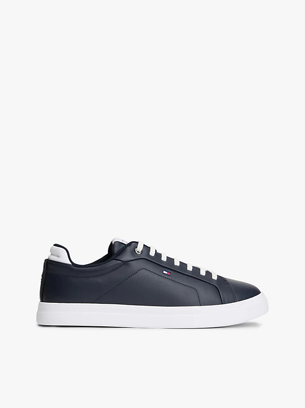 Leather Court Trainers