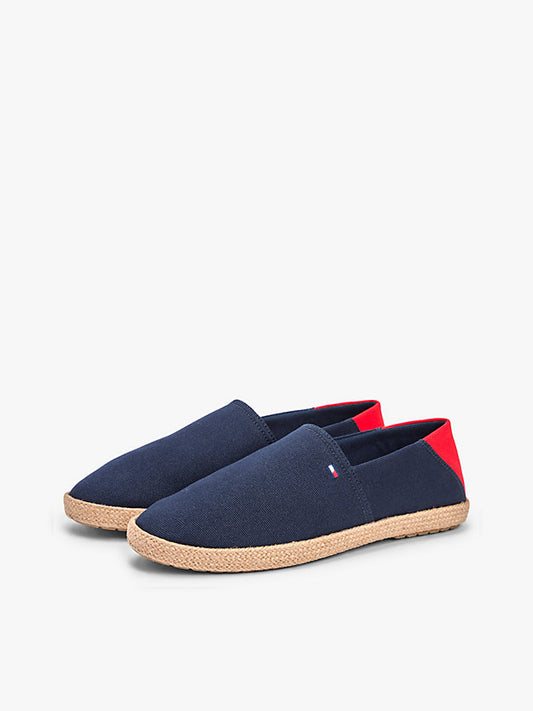 Flag Embroidery Canvas Espadrilles