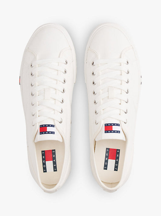 Archive Flag Stripe Canvas Trainers