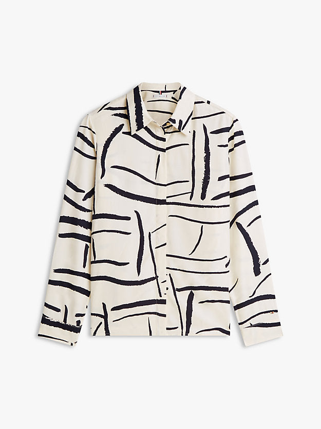 Regular Fit Gold-Tone Button Shirt
