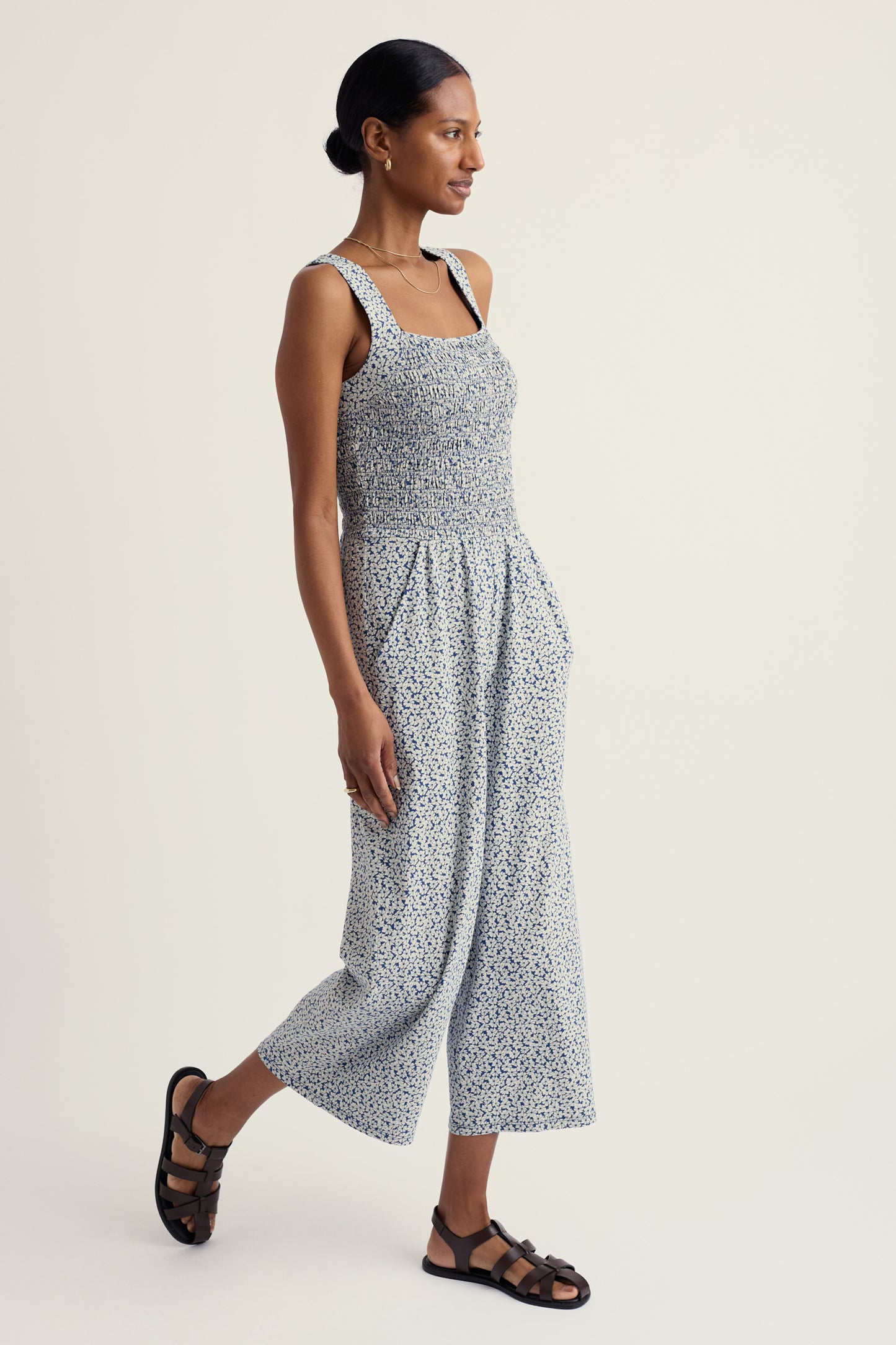 Waxwing Jersey Wide Leg Jumpsuit