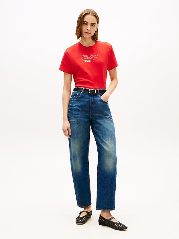 Logo Interlock Knit T-Shirt
