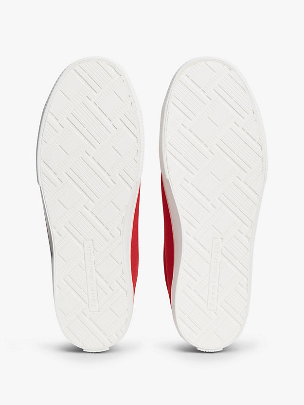 Canvas Enamel Flag Trainers