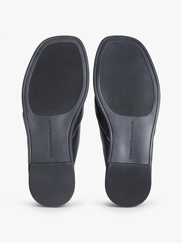 Leather Toe Post Flat Sandals