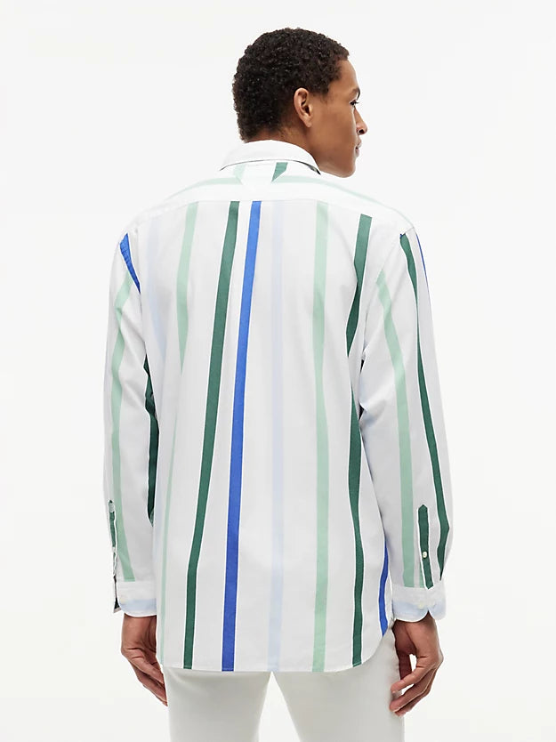Oversized Fit Crest Poplin Shirt
