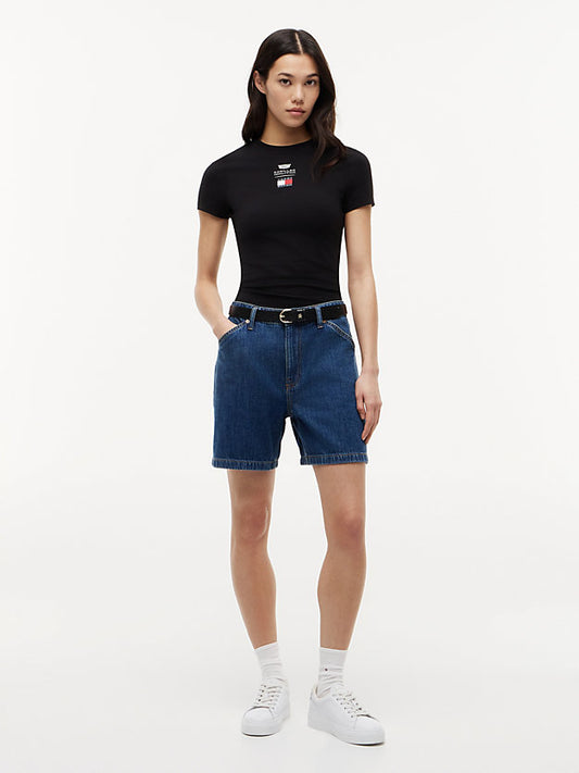 1 Team Logo Fitted T-Shirt