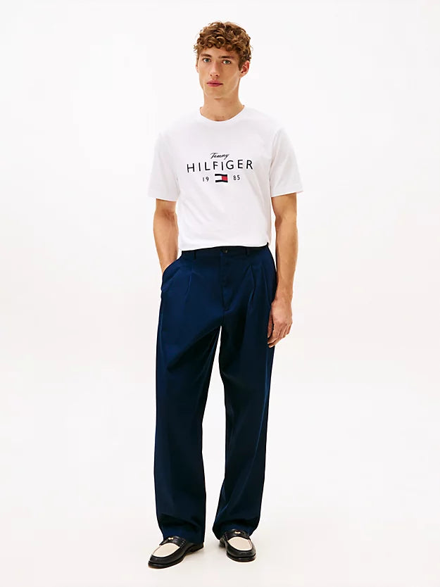 Logo Graphic Jersey Crew Neck T-Shirt