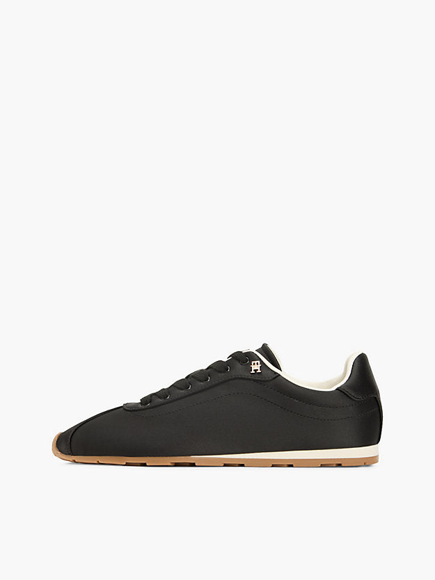 Monogram Satin Trainers