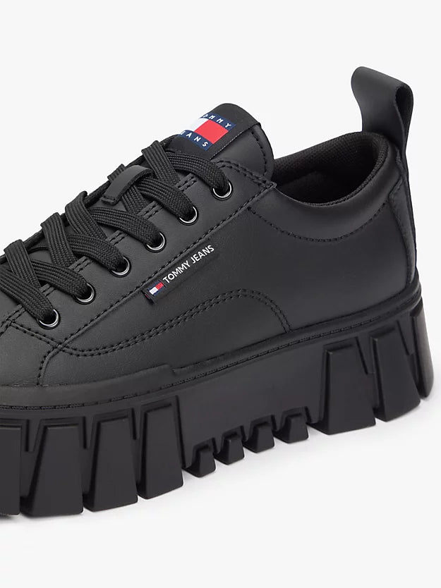 Cleat Platform Trainers WiLeather