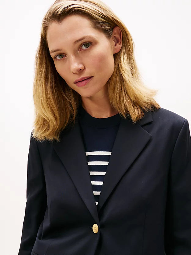 Timeless Regular Fit Wool Blend Blazer