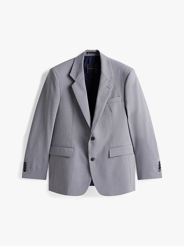 Twill Single Breasted Blazer WiWool