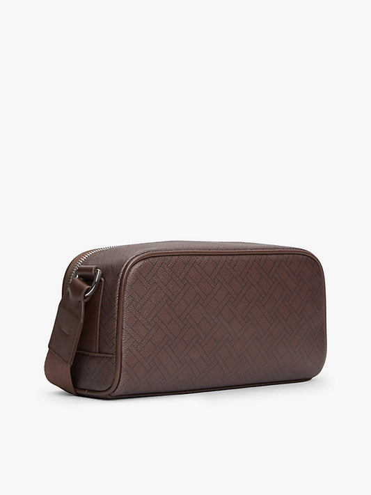 Embossed Flag Crossbody Camera Bag
