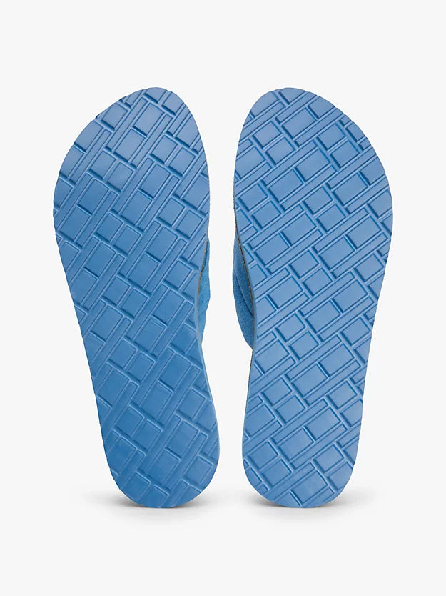 Monogram Plaque Hemp Flip-Flops