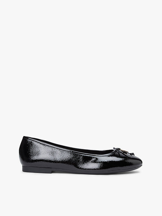 Patent Leather Monogram Ballerinas