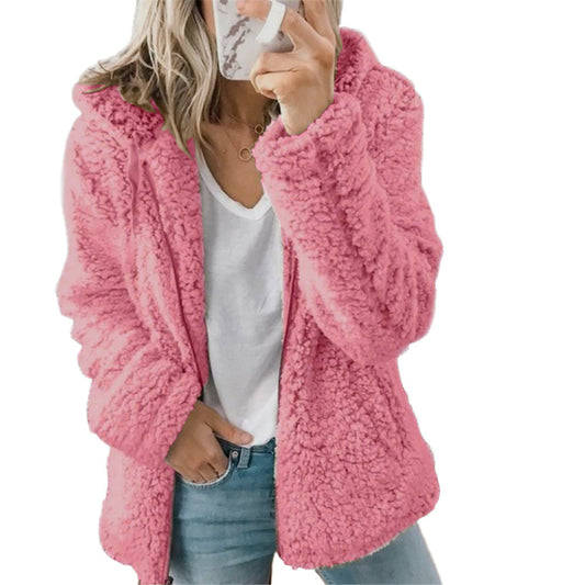 🔥LETZTER TAG 50% RABATT🔥 Damen Wollmantel mit Kapuze