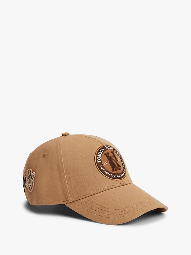 Logo Patch Six-Panel Baseball Cap