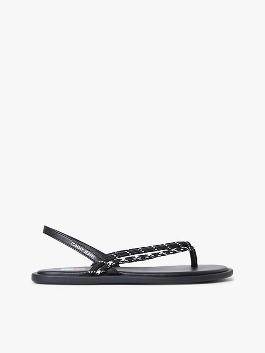 Rope Strap Slingback Flip-Flops