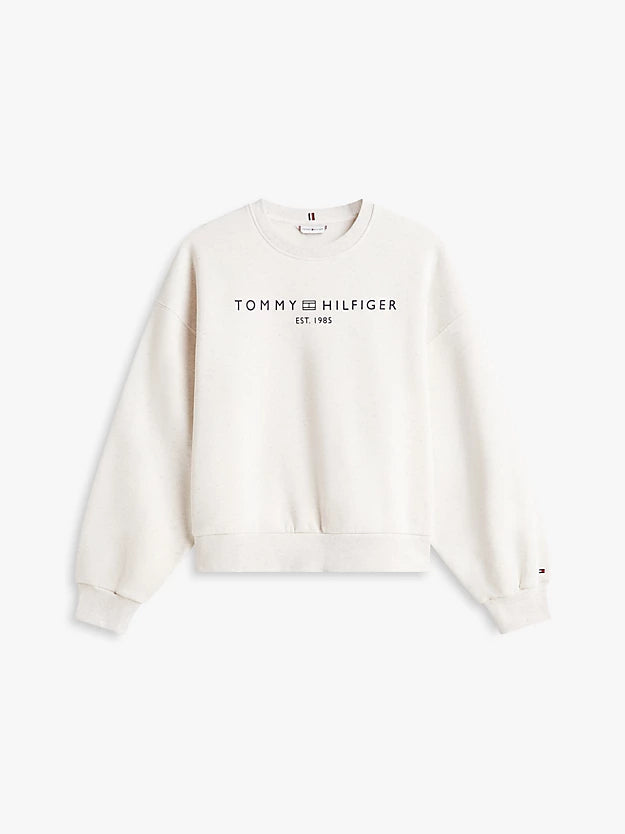 Logo Relaxed Fleece Sweatshirt