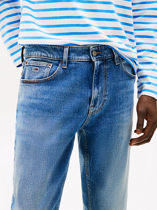 Austin Faded Slim Tapered Leg Jeans