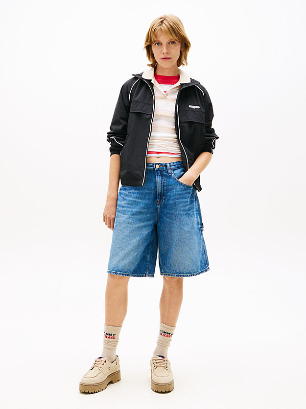 Water Repellent Piping Track Jacket