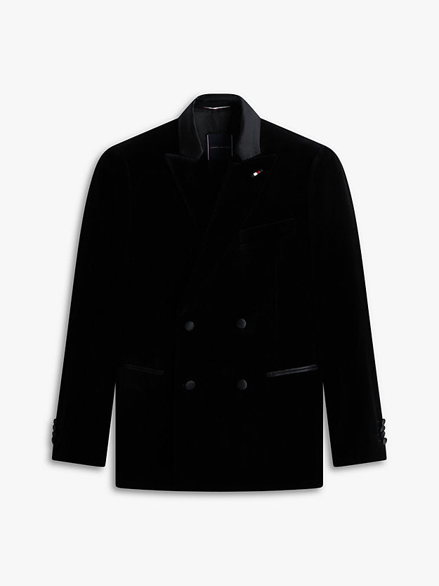 Velvet Regular Fit Double Breasted Blazer