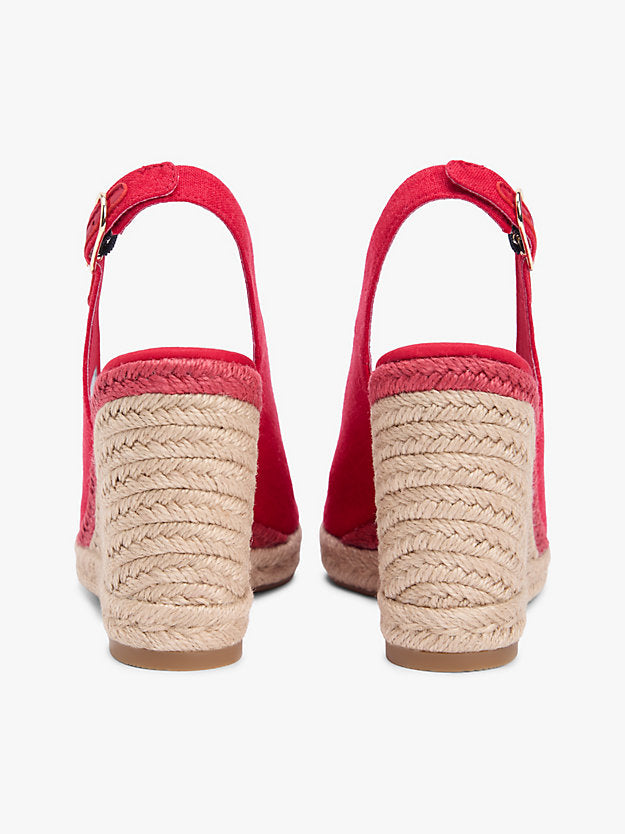 Hemp Slingback Wedge Espadrilles