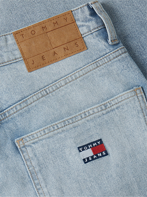 Relaxed Denim Bermuda Shorts