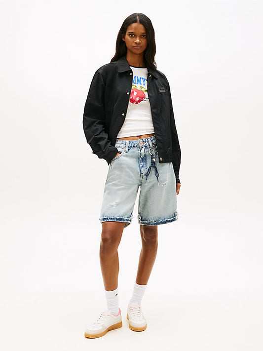 Badge Water Repellent Coach Jacket