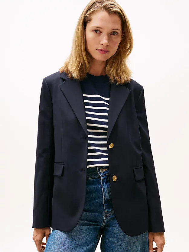 Timeless Regular Fit Wool Blend Blazer
